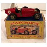LL  - Set of 5 Vintage Matchbox Models of Yesteryear Vehicles
