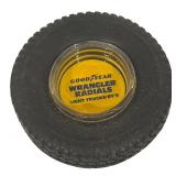 LL - Set of 3 Vintage Tire Ashtrays Goodyear, Firestone and BFGoodrich