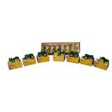 LL - Set of 7 Vintage John Deere Miniature Tractor Toys
