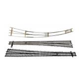 LL - Variety of Model Train Turnouts and Track Pieces