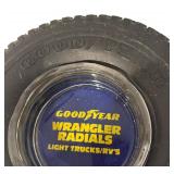 LL - Set of 3 Vintage Goodyear Tire Ashtrays