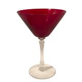 LL - Set of Radiant Red Stemware