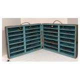 LL - Vintage H.A. Framburg & Co. British Miniature Ship Models in Display Case / Set of WW2 Ship Recognition Models