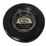 LL - Set of 3 Vintage Tire Ashtrays - General and Armstrong