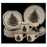 LL - Cuthbertson Christmas Tree Dinnerware