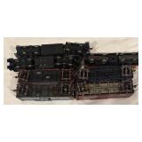 LL - Set of 7 Vintage Model Train Cars Assorted Railroads