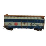 LL - Set of 7 Vintage Model Train Cars Assorted Railroads