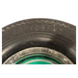 LL - Set of 3 Vintage Tire Ashtrays by Kelly, Remington and Seiberling