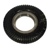 LL - Set of 3 Vintage Tire Ashtrays by Kelly, Remington and Seiberling