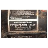 LL - Delta 8 1/4 Inch Compound Miter Saw Model: 36-040