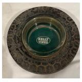 LL - Set of 3 Vintage Tire Ashtrays Including Kelly, Super Chief and More