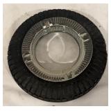 LL - Set of 3 Vintage Tire Ashtrays Including Kelly, Super Chief and More
