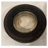 LL - Set of 3 Vintage Tire Ashtrays Including Kelly, Super Chief and More