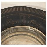 LL - Set of 3 Vintage Tire Ashtrays Including Kelly, Super Chief and More