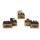 LL - Set of 5 Matchbox Models of Yesteryear Diecast Cars