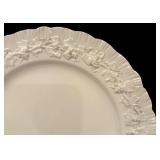 LL - Set of 9 Wedgwood Embossed Queens Ware Plates