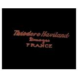 LL - Theodore Haviland Limoges France Serving Set with Platters, Casserole Dish, Covered Butter Dish and More