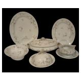 LL - Vintage Theodore Haviland Limoges France Serving Set with Platters, Casserole, Gravy Boat and More