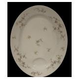 LL - Vintage Theodore Haviland Limoges France Serving Set with Platter, Casseroles, Gravy Boat and Sugar Dish