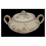 LL - Vintage Theodore Haviland Limoges France Serving Set with Platter, Casseroles, Gravy Boat and Sugar Dish