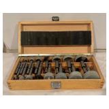 LL - Forstner Drill Bit Set in Wooden Case