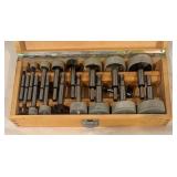 LL - Forstner Drill Bit Set in Wooden Case