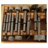 LL - Forstner Drill Bit Set in Wooden Case