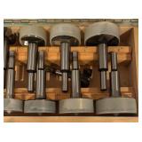 LL - Forstner Drill Bit Set in Wooden Case