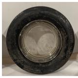 LL - Set of 5 Vintage Tire Ashtrays including Firestone, US Rubber Company and More