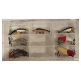 LL - Collection of Assorted Fishing Lures in Tackle Boxes