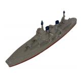 LL - Set of 5 Vintage Tootsie Toy Metal Model Ships