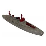 LL - Set of 5 Vintage Tootsie Toy Metal Model Ships