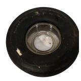 LL  - Set of 6 Vintage Tire Ashtrays Hercules, Goodyear, Kelly and More