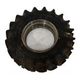 LL  - Set of 6 Vintage Tire Ashtrays Hercules, Goodyear, Kelly and More