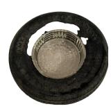 LL  - Set of 6 Vintage Tire Ashtrays Hercules, Goodyear, Kelly and More