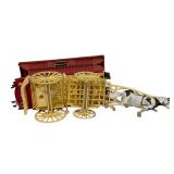 LL  - Matchbox Models of Yesteryear 1900 Gypsy Caravan with Horse and Figurines