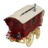 LL  - Matchbox Models of Yesteryear 1900 Gypsy Caravan with Horse and Figurines