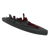 LL - Set of 6 Vintage Tootsie Toy Metal Model Ships