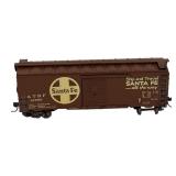 LL  - Set of 8 Vintage Model Train Cars Assorted Railroad Lines