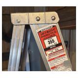 G - Werner 5 ft Aluminum Step Ladder Model 355 Type III
