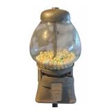 G - Vintage Stand-Up Gumball Machine with Glass Globe