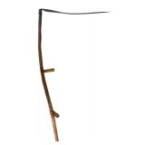 G - Vintage Wooden-Handled Sickle