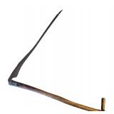 G - Vintage Wooden-Handled Sickle