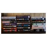 G - Collection of Hardcover and Softcover Books Including Tom Clancy, John Sandford and More