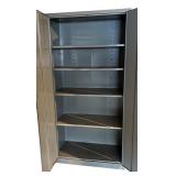 G - Metal Storage Cabinet with Shelves