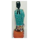 LR - Pair of Vintage Chinese Porcelain Figures 8 Inch Tall