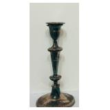 LR - Pair of 12-Inch Vintage Silver-Plated Candlesticks