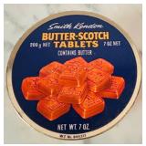 LR - Collection of Vintage Tins with Candy and Tobacco