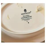 LR - Wedgwood Countryware Bone China Serving Bowl and Covered Tureen Set