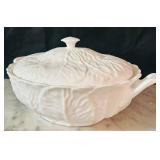 LR - Wedgwood Countryware Bone China Serving Bowl and Covered Tureen Set